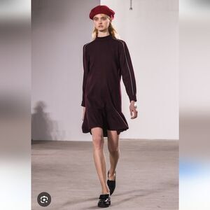 Timo Weiland Mini Length  Slight Flare Dress Dark Academia Size 4